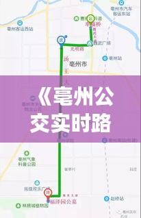 《亳州公交实时路线图全新上线，出行更便捷！》