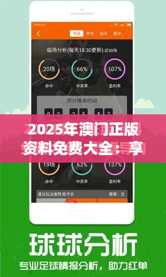 2025年澳门正版资料免费大全：享受澳门艺术生活指南