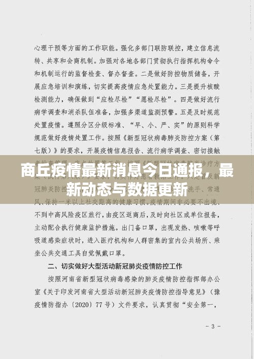 商丘疫情最新消息今日通报，最新动态与数据更新