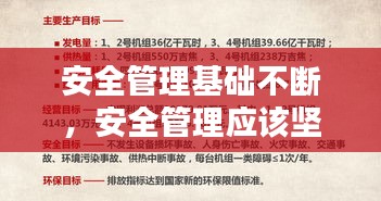 安全管理基础不断，安全管理应该坚持哪些基本原则 