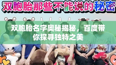 双胞胎名字奥秘揭秘，百度带你探寻独特之美
