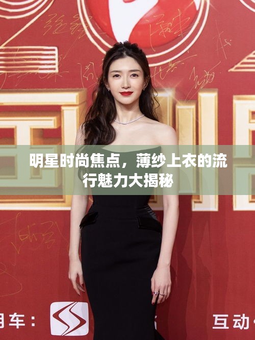 明星时尚焦点，薄纱上衣的流行魅力大揭秘