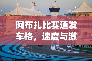 阿布扎比赛道发车格，速度与激情的极致交融